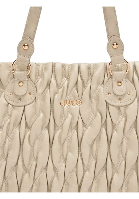 Shopping bag media matelassé Liu Jo | AF5014E045730002